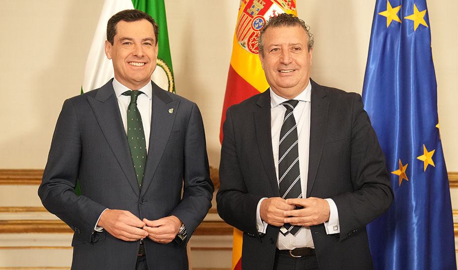 Encuentro con el presidente de la Diputación de Sevilla