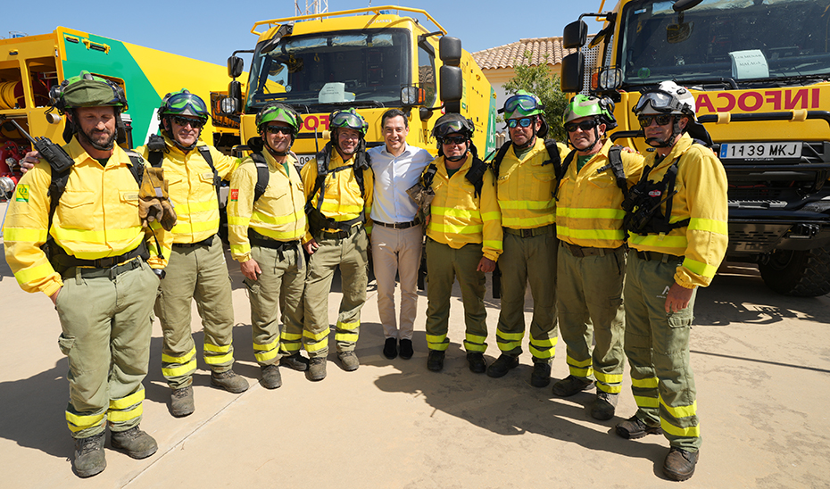 Imagen del artículo Moreno pide prudencia ante el riesgo de incendios y proteger el valioso patrimonio natural que tiene Andalucía