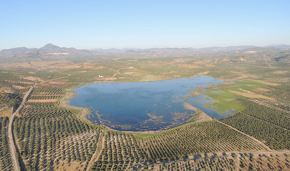 Laguna del Conde o Salobral, en Luque (Córdoba).