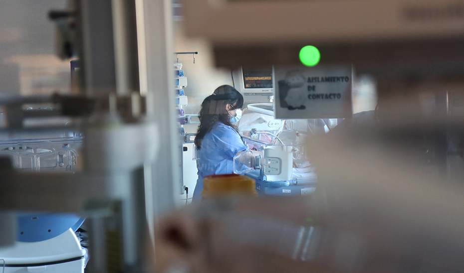 UCI de neonatología del Hospital Universitario Virgen del Rocío de Sevilla.