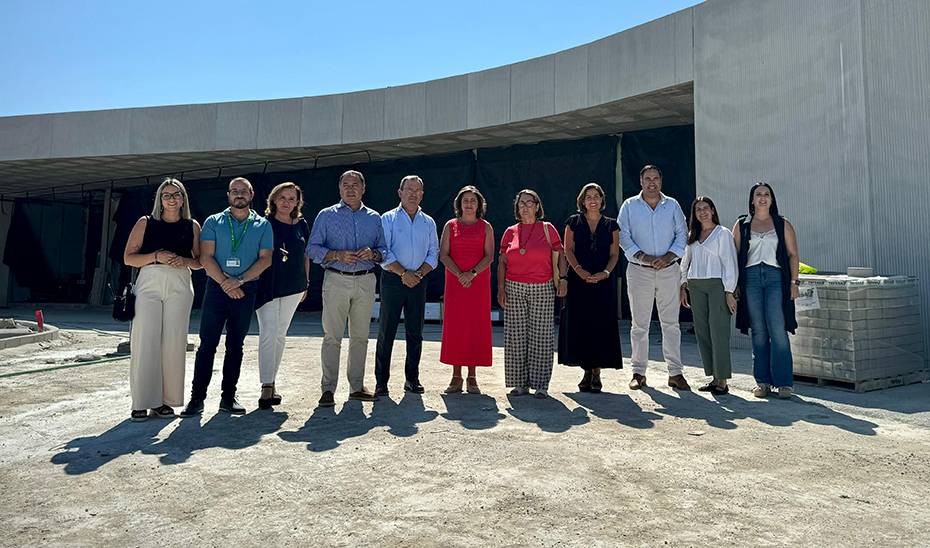 Imagen del artículo Las obras de ejecución del nuevo centro de salud de El Cuervo se encuentran ya al 75%