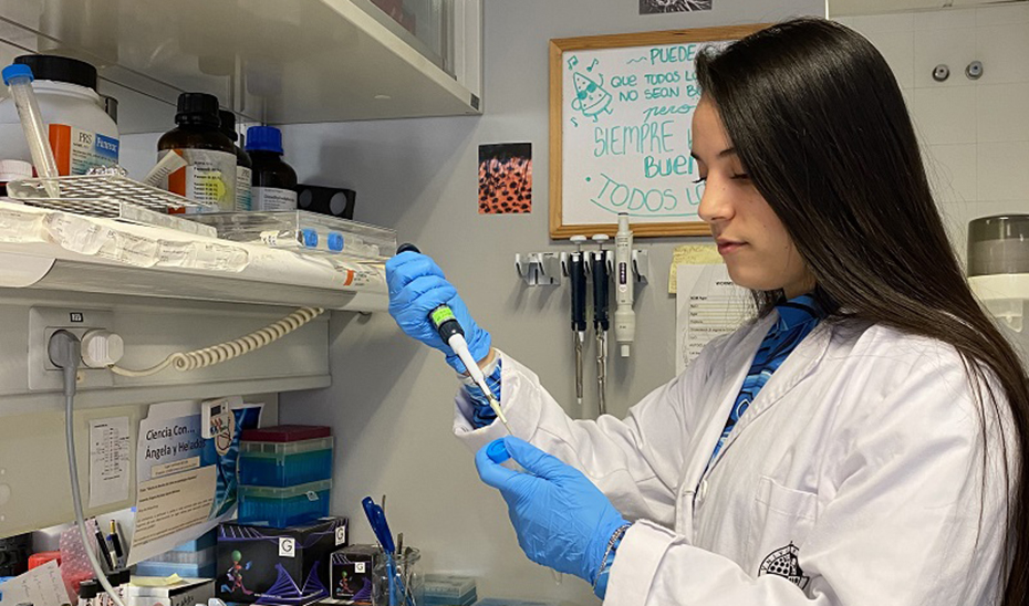 Ángela Naranjo, investigadora de la Universidad de Jaén. 