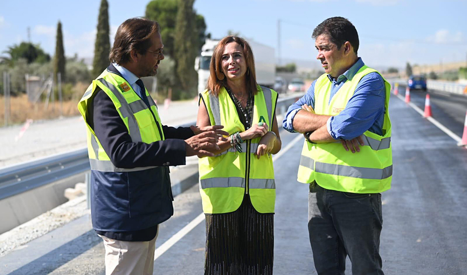 La Junta abre al tráfico la carretera de acceso a la Ciudad Industrial y Tecnológica de Escúzar (CITAI)  