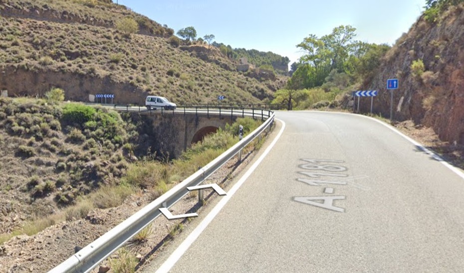 Lugar del accidente en Alcolea.