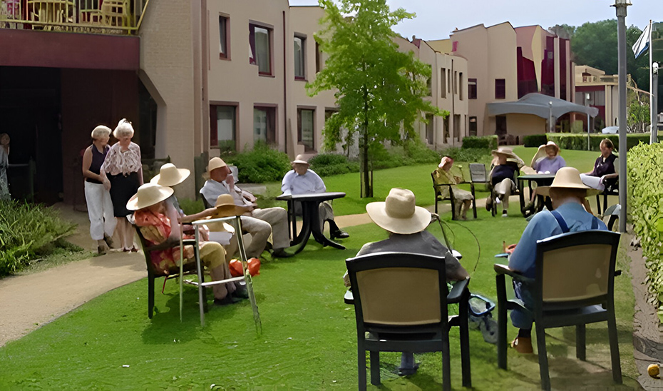 Espacio habitable adaptado a las necesidades cognitivas y emocionales de personas con alzhéimer.