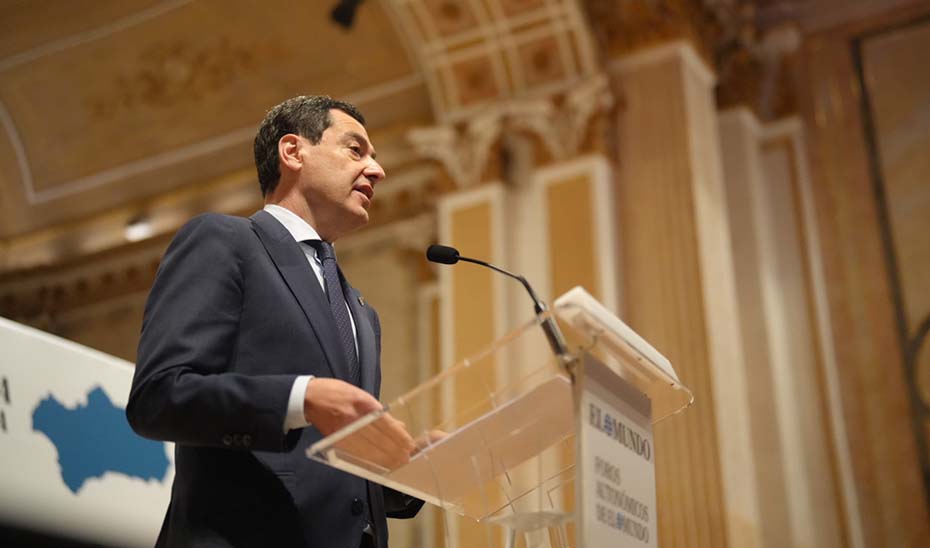 Intervención del presidente de la Junta en el Foro 'La España Vertebrada' organizado por el diario El Mundo