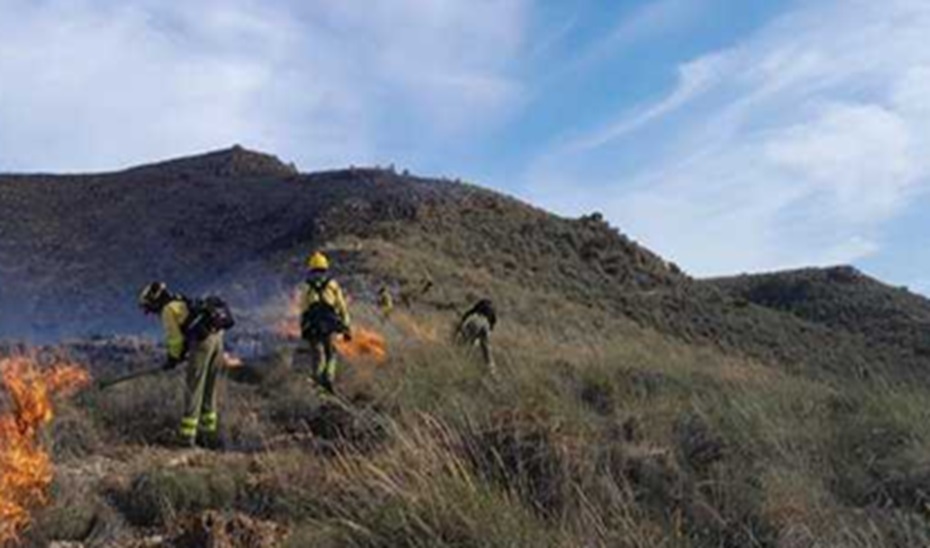 Imagen del artículo Activada la fase de preemergencia del Plan Infoca por el incendio forestal declarado en Huércal de Almería