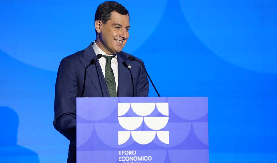 Intervención del presidente de la Junta en el II Foro Económico y Social del Mediterráneo en Málaga