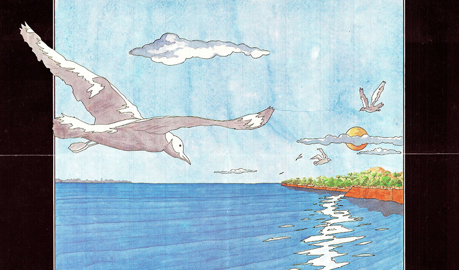 Fragmento del cartel de las primeras jornadas ecologistas gaditanas, celebradas en 1987.
