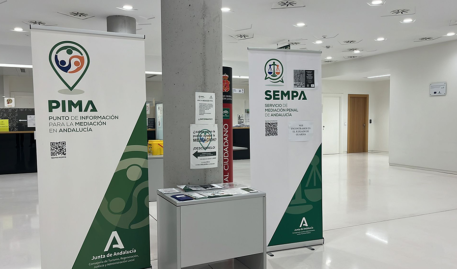 
			      Instalaciones del Servicio de Mediación Penal de Andalucía.			    
			  