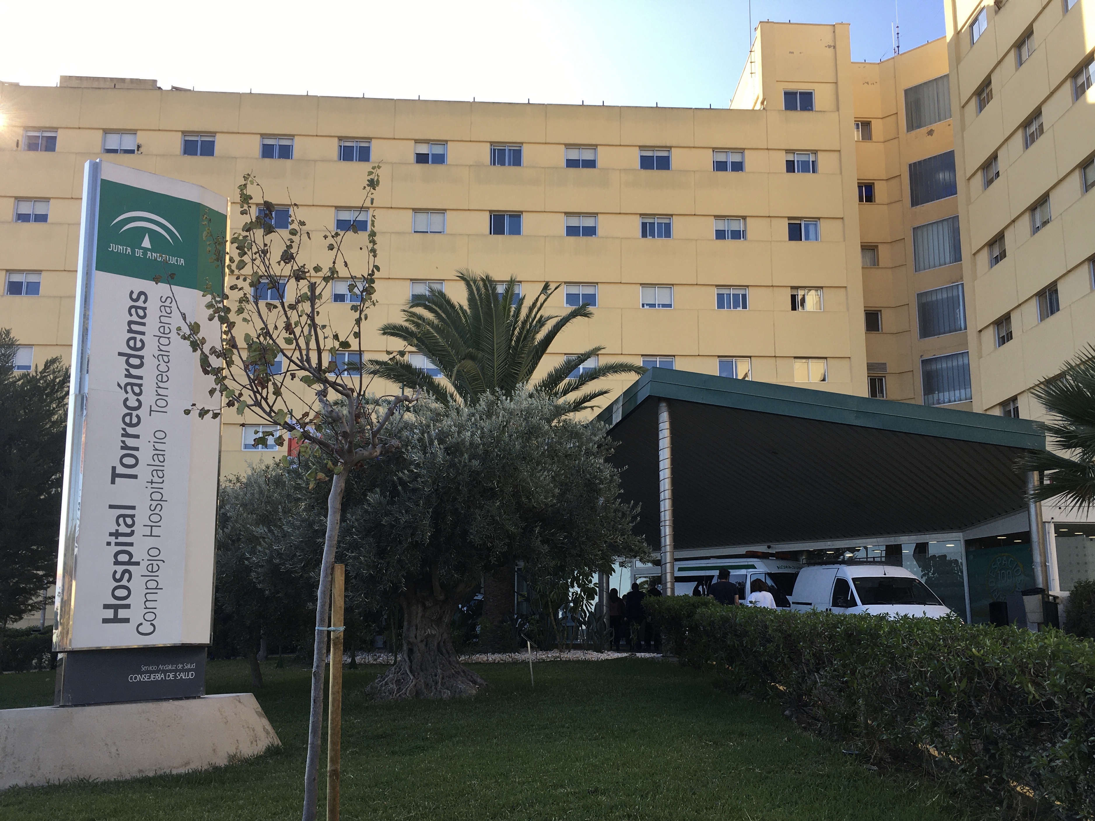 Entrada del Hospital