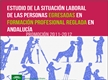 Estudio de la situación laboral de las personas egresadas en formación profesional reglada en Andalucí Promoción 2011-2012