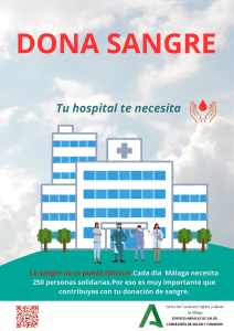 SONDEO: PARTICIPACIÓN EN CAMPAÑA DE DONACION DE SANGRE EN HOSPITAL DE LA AXARQUÍA @ Hospital de la Axarquía, área de extracciones, planta baja
