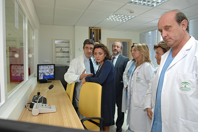 La delegada de salud visita las nuevas instalaciones de la Unidad de Hospitalización de Agudos de Salud Mental 