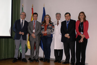 Manuel Alonso, Justo P. Castaño, Mª Ángeles Luna, Ángel Salvatierra, Francisco Santos y Paula Moreno