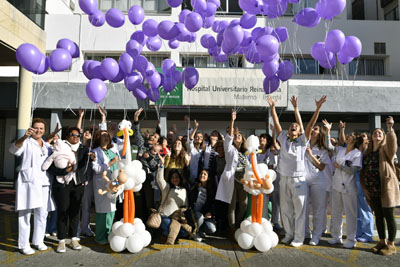 Profesionales, pacientes y familias celebran el Día Mundial del Prematuro