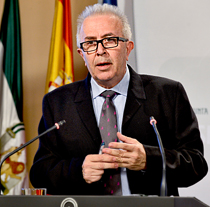 José Sánchez Maldonado, consejero de Economía, Innovación, Ciencia y Empleo.