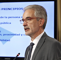 Aquilino Alonso, consejero de Salud.