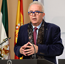 José Sánchez Maldonado, consejero de Economía, Innovación, Ciencia y Empleo.