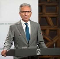 Miguel Ángel Vázquez, portavoz del Gobierno de la Junta
