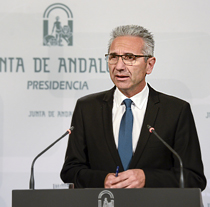 Miguel Ángel Vázquez, portavoz del Gobierno de la Junta