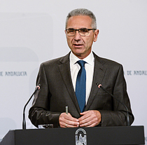 Miguel Ángel Vázquez, portavoz del Gobierno de la Junta