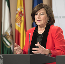 María José Sánchez Rubio, consejera de Igualdad y Políticas Sociales