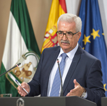 Manuel Jiménez Barrios, vicepresidente de la Junta de Andalucía.