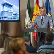 Javier Carnero, consejero de Empleo, Empresa y Comercio