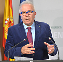 José Sánchez Maldonado, consejero de Economía, Innovación, Ciencia y Empleo