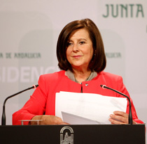 María José Sánchez Rubio, consejera de Igualdad y Políticas Sociales