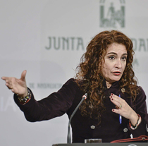 María Jesús Montero, consejera de Hacienda y Administración Pública