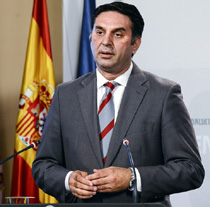 Javier Fernández, consejero de Turismo y Deporte