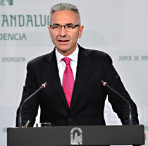 Miguel Ángel Vázquez, portavoz del Gobierno andaluz