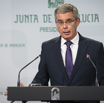 Juan Carlos Blanco, portavoz del Gobierno andaluz