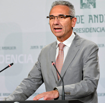 Miguel Ángel Vázquez, portavoz del Gobierno de la Junta.
