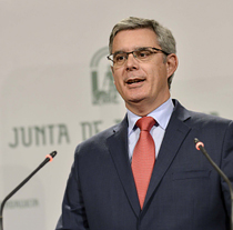 Juan Carlos Blanco, portavoz del Gobierno andaluz