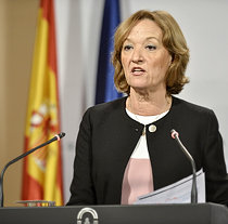 Carmen Ortiz, consejera de Agricultura, Pesca y Desarrollo Rural