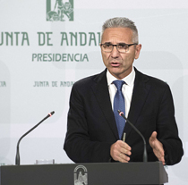 Miguel Ángel Vázquez, portavoz del Gobierno de la Junta
