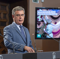 Juan Carlos Blanco de la Cruz, portavoz del Gobierno