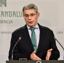 Juan Carlos Blanco, portavoz del Gobierno andaluz