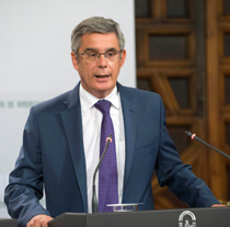 Juan Carlos Blanco, portavoz del Gobierno andaluz
