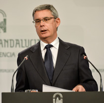 Juan Carlos Blanco, portavoz del Gobierno andaluz