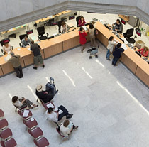 Atención al público en dependencias de la Junta de Andalucía