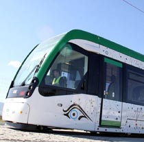 Tren del metro de Málaga