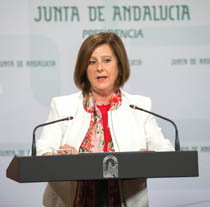María José Sánchez Rubio, consejera de Igualdad y Políticas Sociales