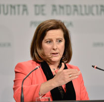 María José Sánchez Rubio, consejera de Igualdad y Políticas Sociales