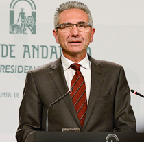 Miguel Ángel Vázquez, portavoz del Gobierno de la Junta.