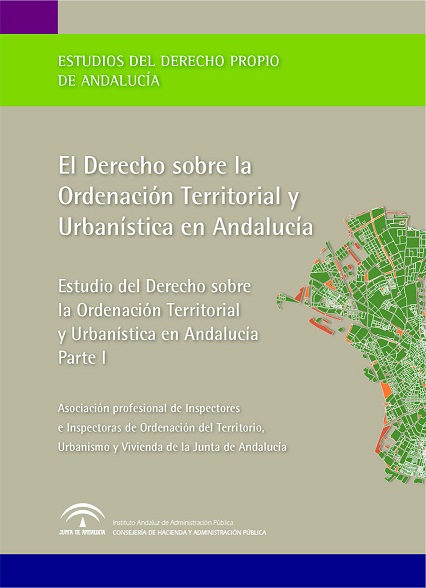 Portada de la publicación "Estudio del Derecho sobre la Ordenación Territorial y Urbanística en Andalucía"