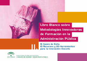 Portada de la publicación "Libro blanco sobre metodologías innovadoras de formación en la Administración Pública (vol. II)"